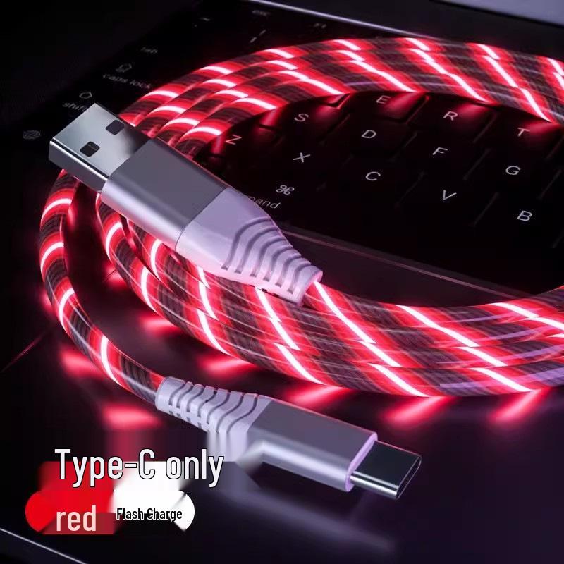 Luminous Fast Charging Cable for Apple, Huawei, Android Type-C Devices