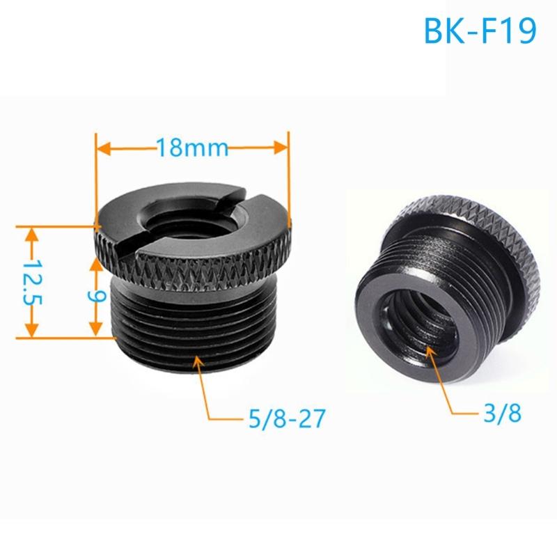 Screw Adapter Aluminum Alloy Thread 3/8 Female To 5/8 Male Camera Tripod Use