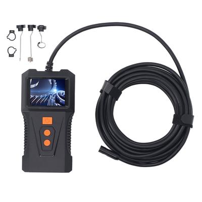 Průmyslová inspekční kamera endoskop s osvětlením 2palcový HD displej boroskop kanalizační kamera P230 s 5m kabelem 8mm objektiv