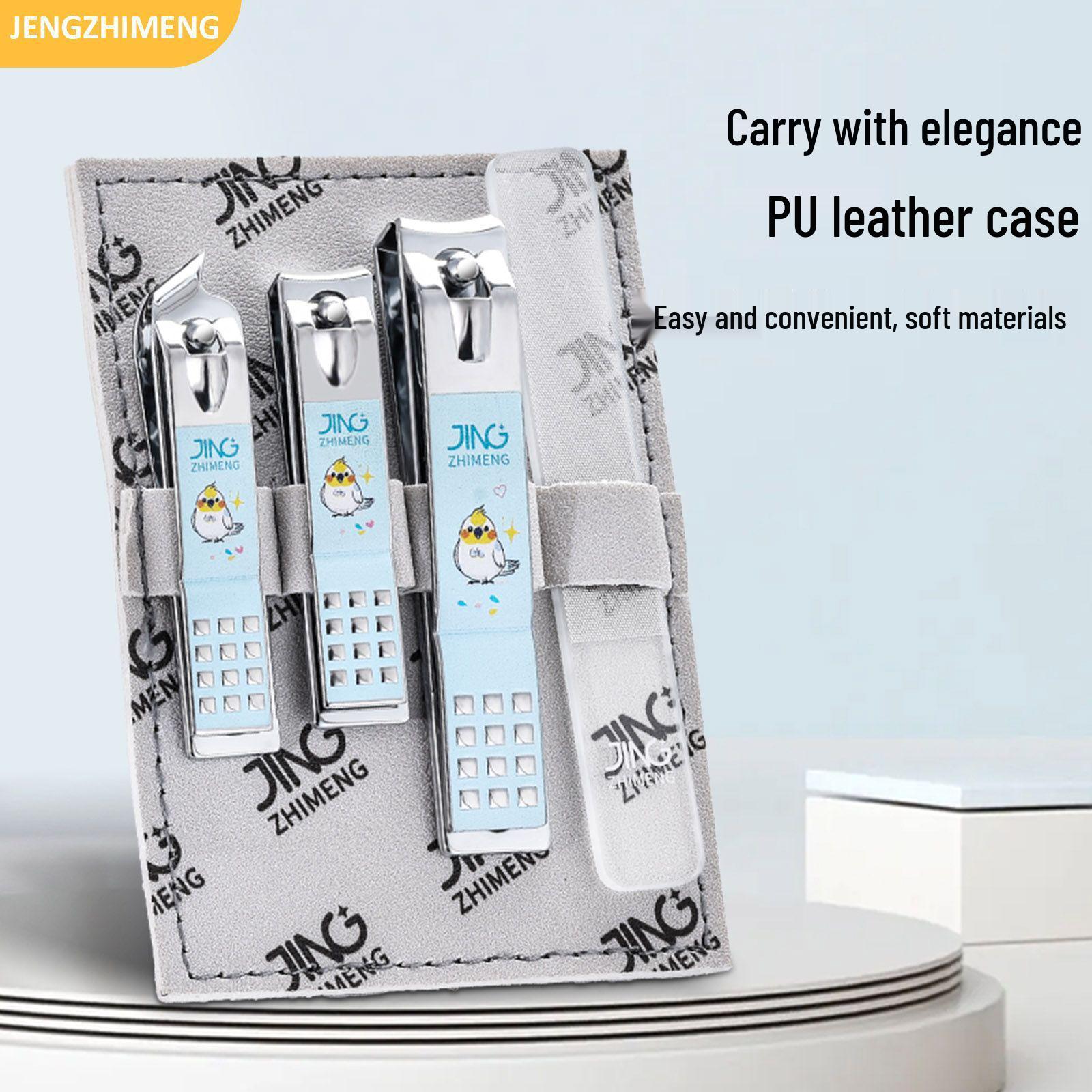 Jindajing Dream 4-Piece Children s Manicure Set: Nail Clippers & Pedicure Tools Jing Dream