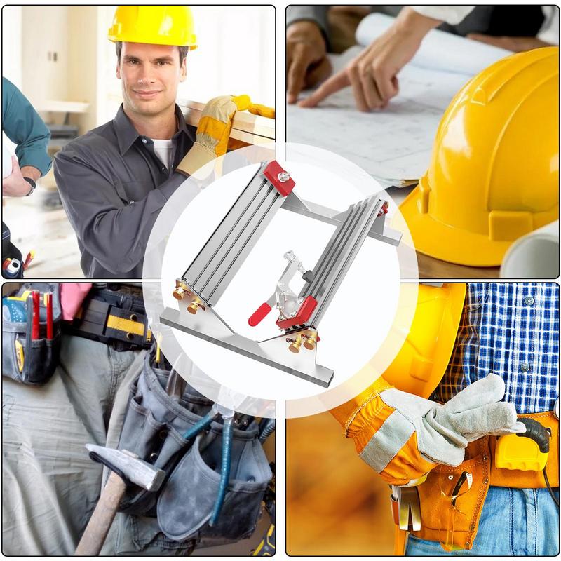 Drawer Hardware Tool Woodworking Table Saw Locator With 4 Limiters Flexible Height Setting Drawer Clamp Positioner Multi-Size