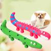 New Latex Dog Chew Toy Interactive Lizard Sounding Training Toy Grinding Teeth Squeaky Pet Toys Small Medium Dogs