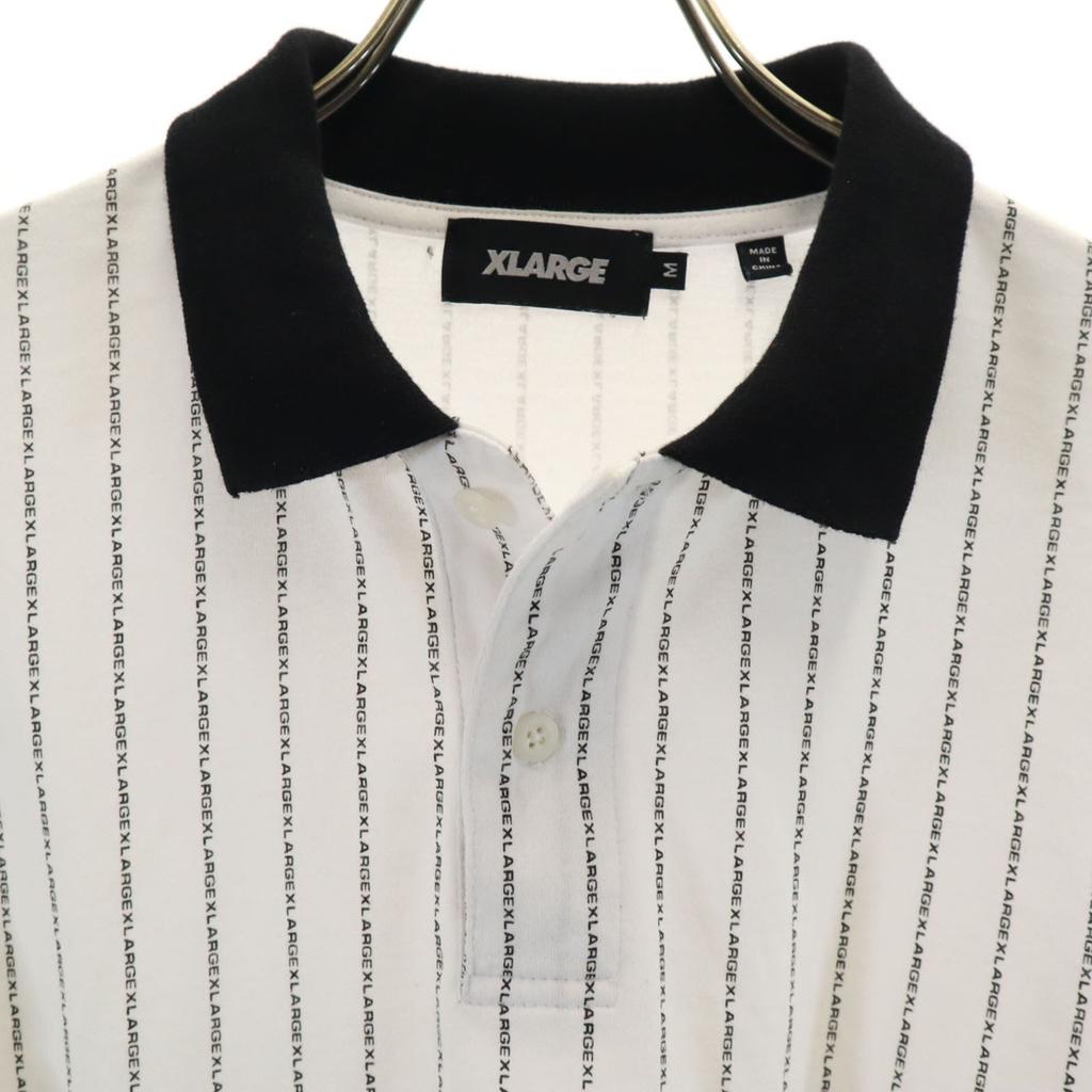 Xlarge Langarm-Poloshirt M Weiß System Herren Gebraucht