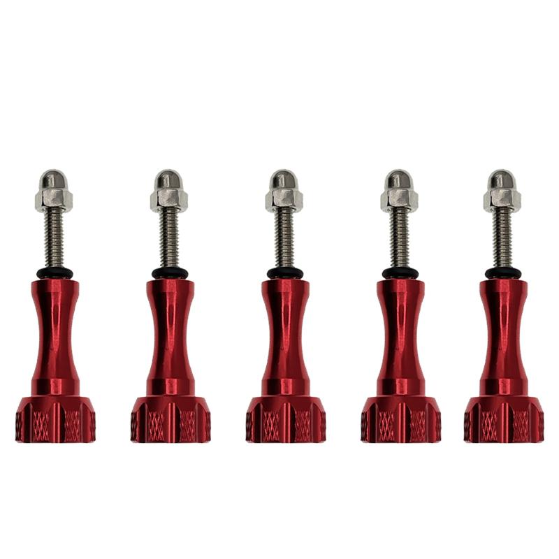 Aluminum Thumbscrew Set for GoPro Hero 13 12 11 10 9 8 7 Thumb Screw Bolts For Insta 360 X5 X4 DJI Osmo Action 3 4 5 Pro Camera