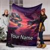 Custom Name Total War Warhammer Theme Printed Blanket - Perfect for Couch, Bed, Travel & Outdoor Use | Machine Washable, Cozy & Durable.