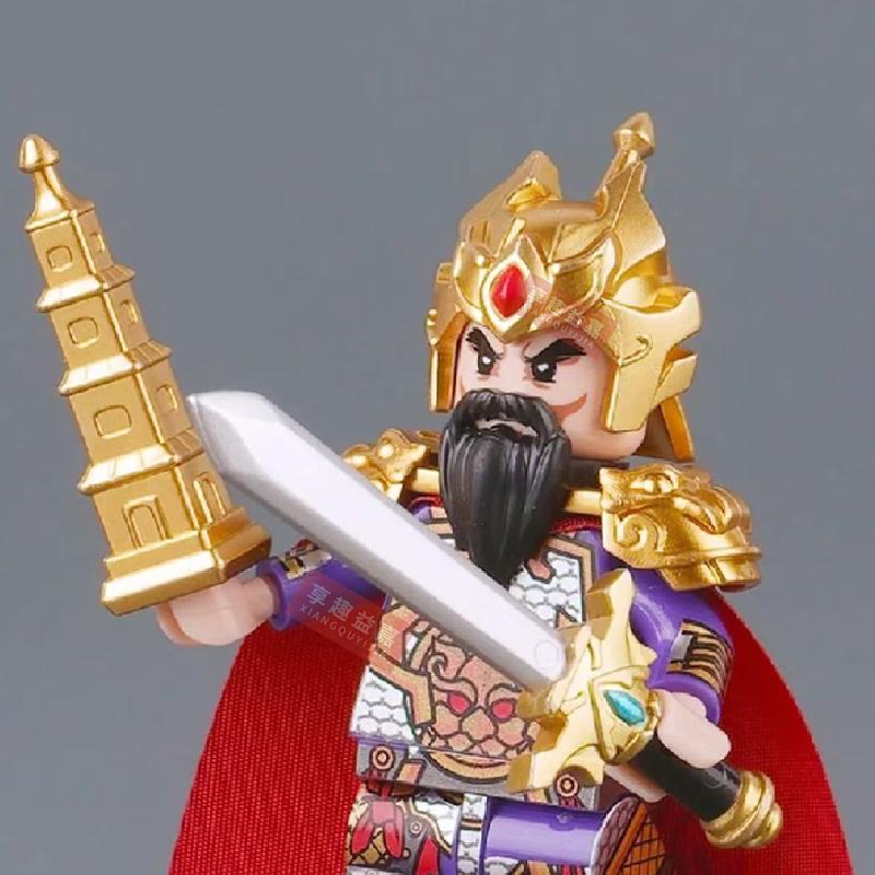 China Masterwork Journey to the West Sun Wukong Movie Building Blocks Model Bricks mini Action toy Figures Toy gift for children