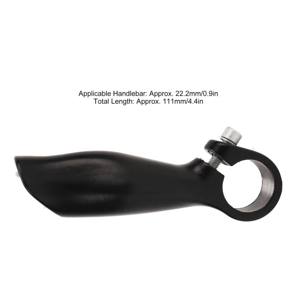 1 Pair Bicycle Bar Ends Aluminum Alloy 22.2mm Mountain Bike Handlebar Ends for Cycling Accessories