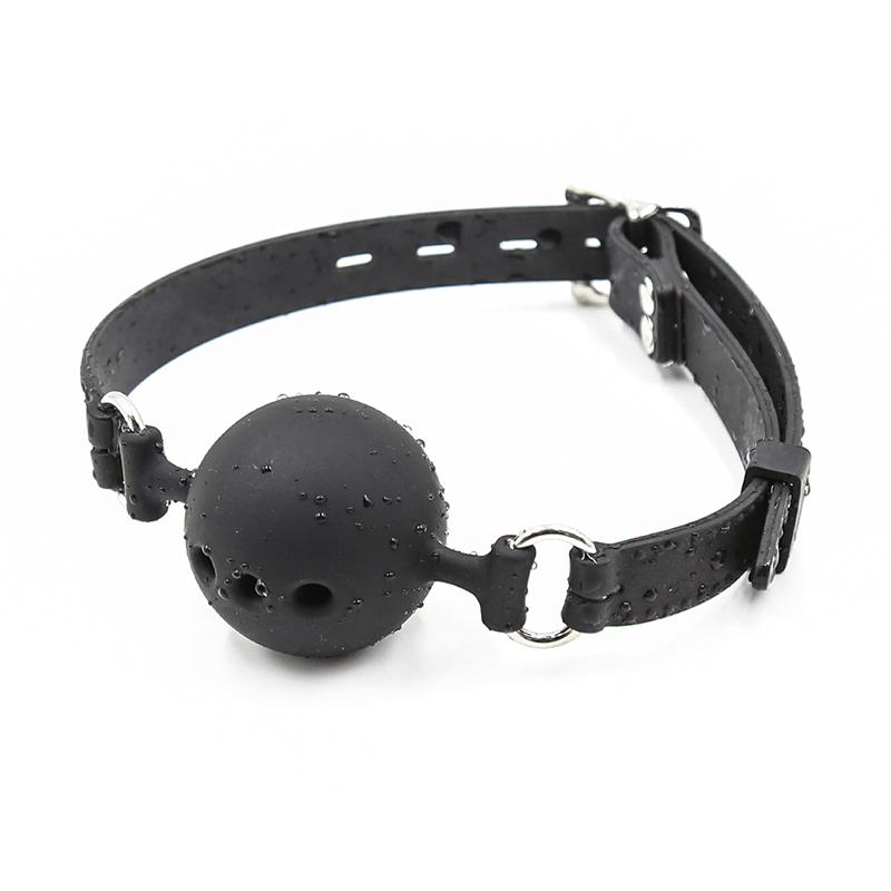 3 Sizes Soft Safety Silicone Bdsm Open Mouth Gag Ball Bondage Slave Ball Gag Erotic Sex Toys For Woman Adult Sex Games Slave New