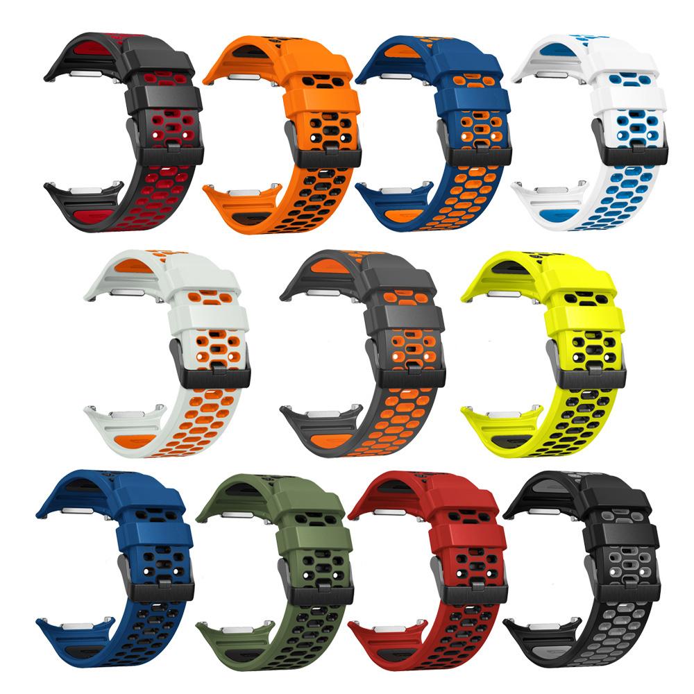 Silicone Strap For Samsung Galaxy Watch Ultra 1 2 47mm Rubber Breathable Band for Galaxy Watch Ultra 1 2 47mm Accessories