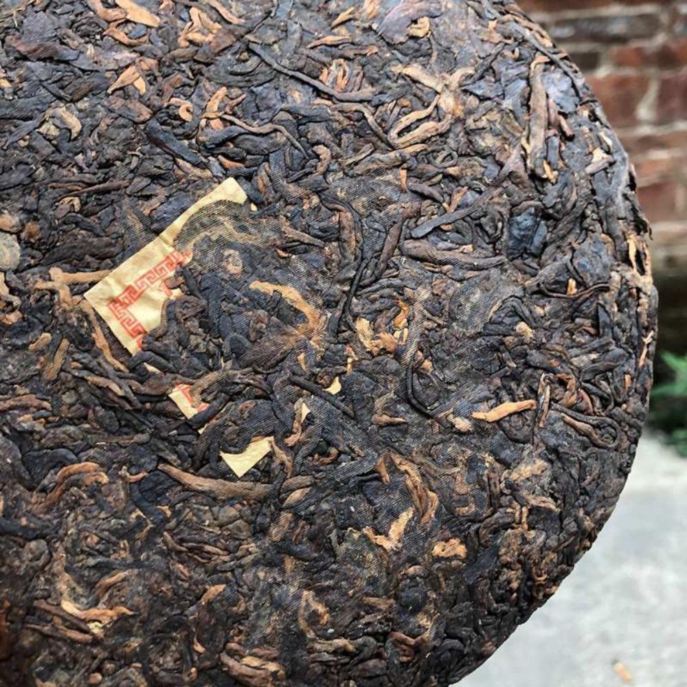 Natural Herbal Energy Pu-erh Ripe Tea Cake 1998 Vintage Aged 357g
