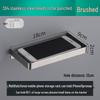Bathroom Stainless Steel Phone Holder with Storage Shelf