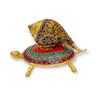 Brass Shankh Tortoise Vastu Items Statue Showpiece Home Decor Gifting Office Decorative Piece for Puja Room Living Room