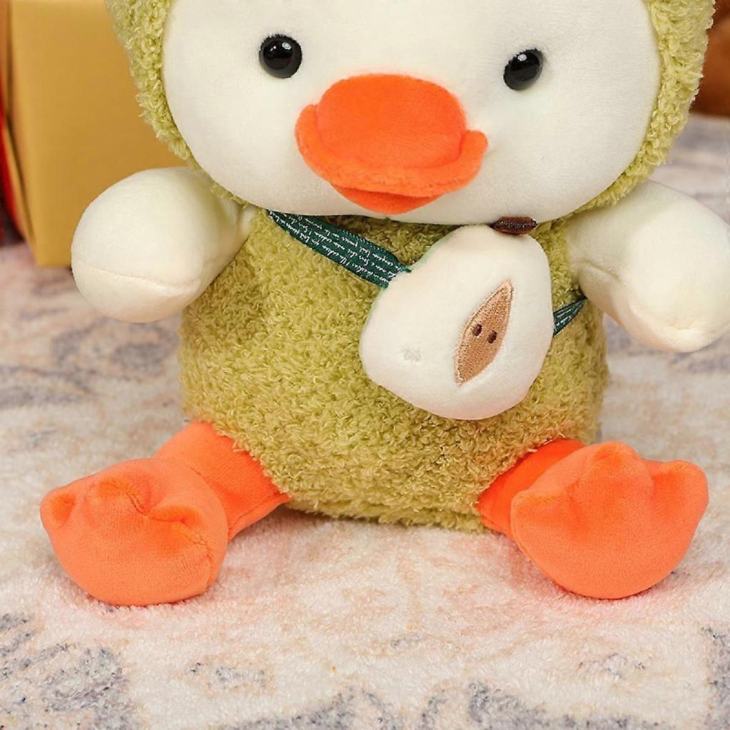 JUSCH Duck Plush Cute White Duck Stuffed Animal Plush Toy, Duck Plushie White Stuffed Duck Toy Soft Duck Hugging Pillow Plush Duck Pillow  (9")