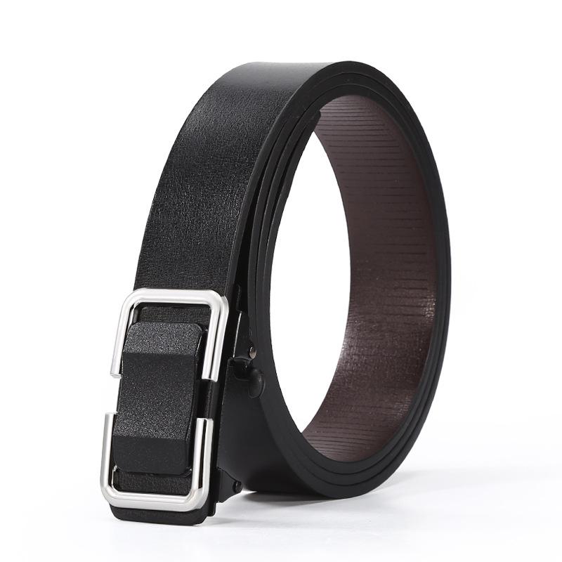 Belt Men'S Classic Inner Wear Toothless Automatic Buckle Belt Business Belt Run Jianghu Stall