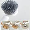 Nontick Oil Resistant Silicone Pot Scrubber Brush For NonScratch Cleaning MultiSurface Use Kitchen Dishwashing Tool