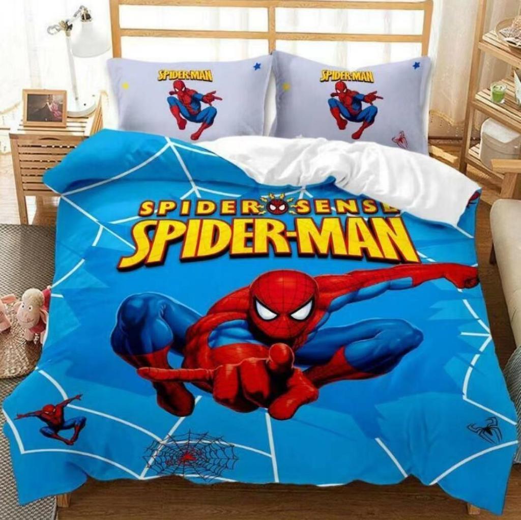 Home Textile Quilt Cover Pillowcase 3D Digital Printing Three-Piece Set