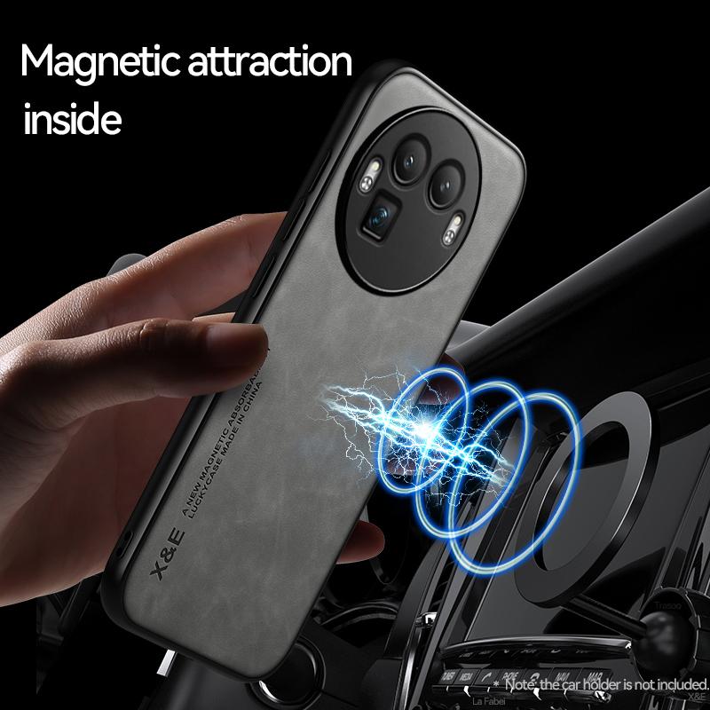 Magnetic Leather Phone Case For Realme GT8 Pro GT8 Pro RealmeGT8Pro Shockproof Silicone Soft Case Cover