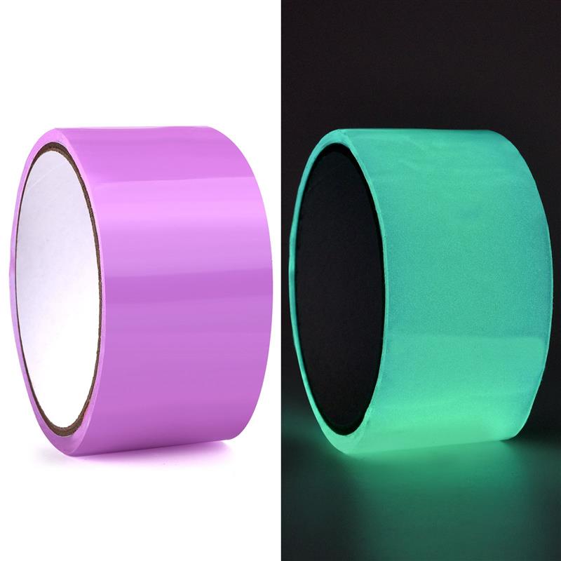 10m/Roll Colorful Sticky Ball Tape Glow In Dark Stress Relaxing Sticky Ball Tape Toy Party Toy Rolling Craft Gift For Kids Adult