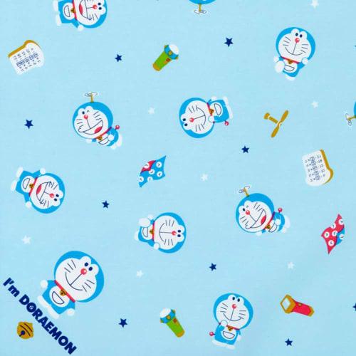 Sanrio Lunch Cloth, Approx. 43 x 43 cm, with Name Space, Made in Japan, Doraemon Character, 747343