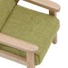 Doll House Single Sofa Model Furniture Model Accessories Teenager Girls for 1:12 Dollhouses Living Room Decorations