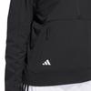Adidas Golf Adizero Fabric Mix Long Sleeve Golf Black Women's Half-Zip Jacket,
