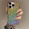 Classic Leopard Cheetah For IPhone 16 15 11 12 13 14 17 Pro Max PLUS Pro Soft Corrugated Silicone Back Phone Case