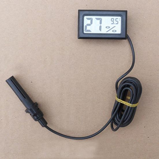Portable Mini LCD Temperature Humidity Meter Thermometer Hygrometer Probe