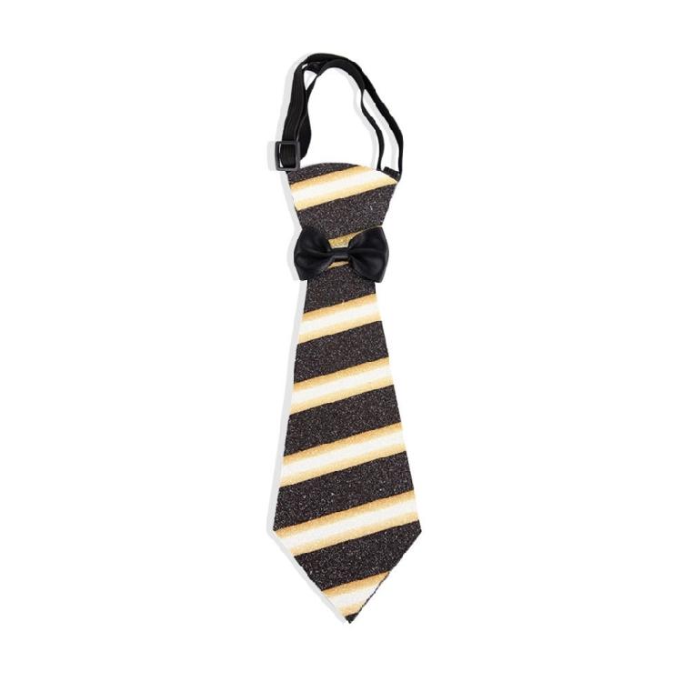 Kids Fashionable Star Striped Pretied Necktie for Graduation Ceremonies Parties