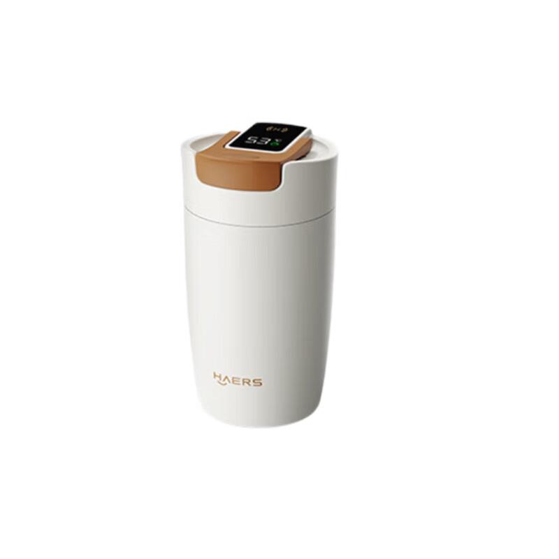 HAERS 370ml Smart Coffee Thermos Mug