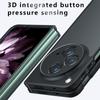 For OnePlus Open Case Ultra-thin Soft TPU Frame Clear Matte PC Back Shockproof Cover Coque Fundas for OPPO Find N3
