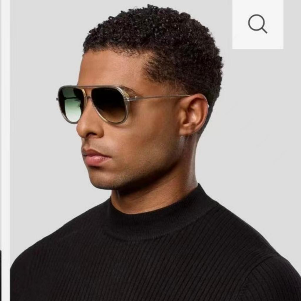 DTS188 Unisex Handmade Aviator Sunglasses - Trendy Metal Design for Parties & Sun Protection