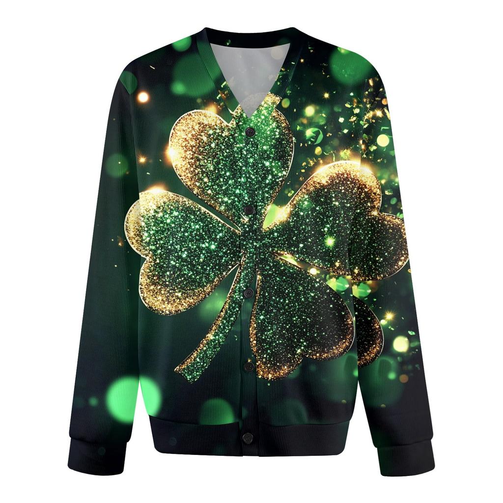 Pánský ležérní módní kardigan s dlouhým rukávem a jednořadým zapínáním na knoflíky