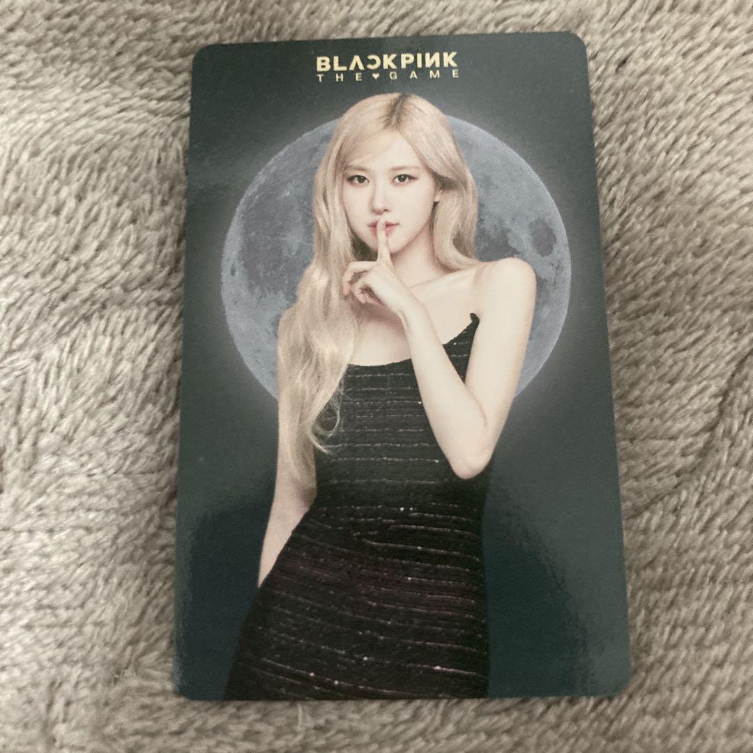 

[USED] Rosé trading card BLACKPINK MOON FESTA