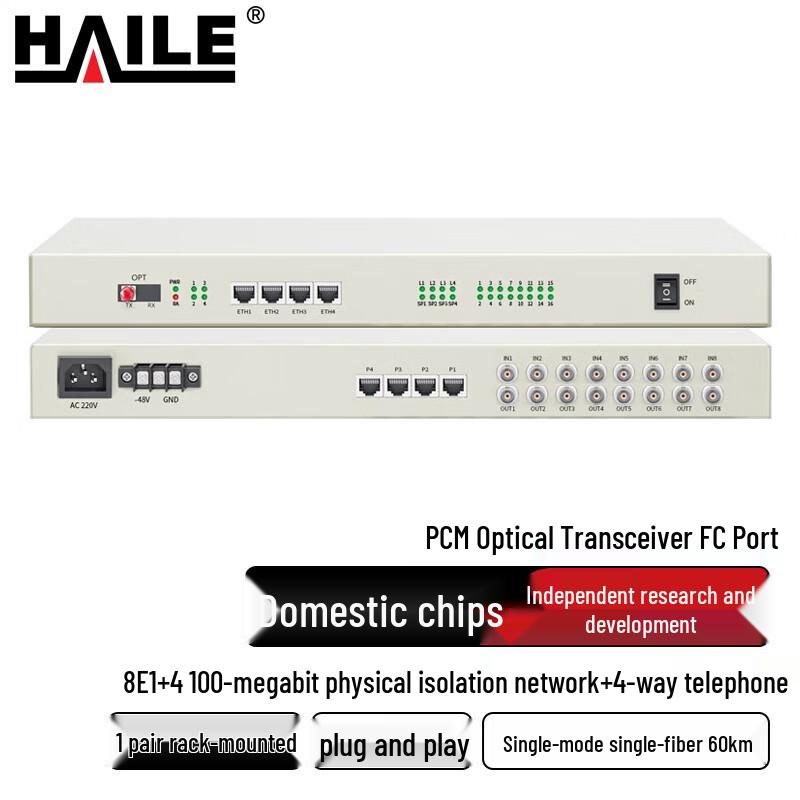 HAILE Multi-Service PCM Optical Transceiver