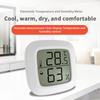 Magnetic Mini LCD Digital Room Thermometer Temperature Sensor Humidity Meter Indoor Hygrometer Gauge Weather Station 2