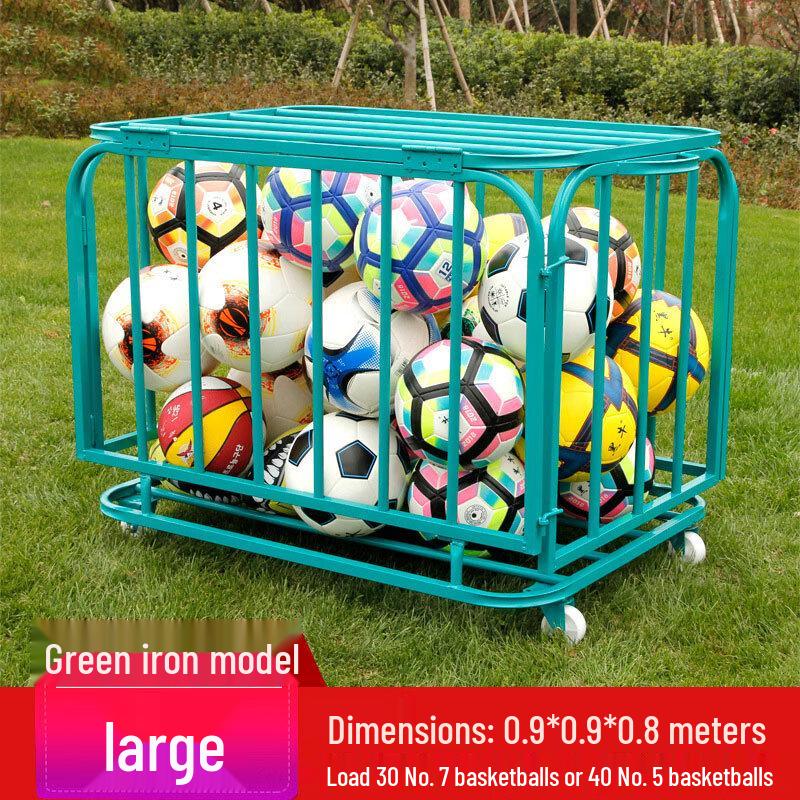 Ning Juli Foldable Mobile Sports Ball Storage Cart
