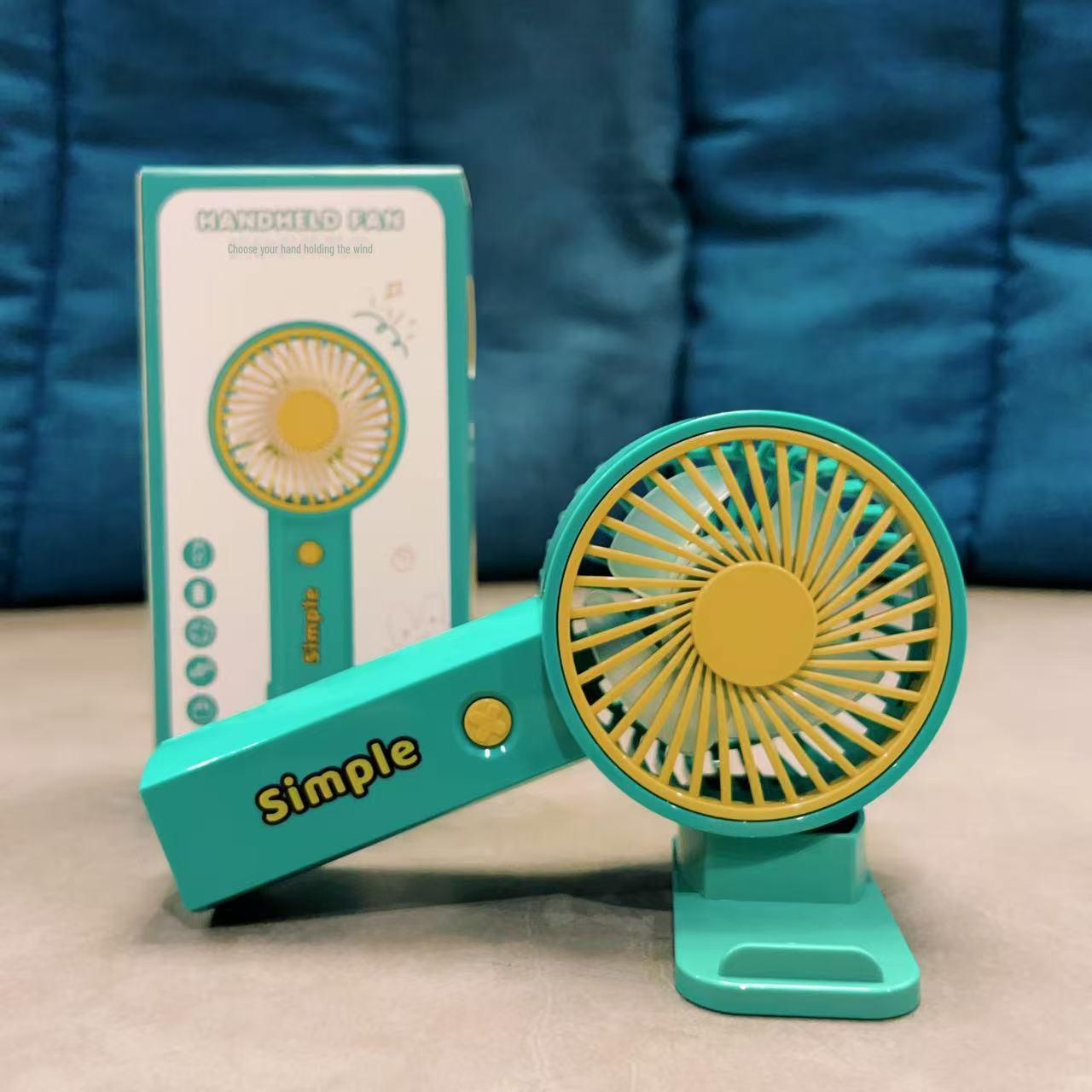 

Портативный мини-вентилятор с зарядкой через USB — идеально подходит для использования на открытом воздухе летом