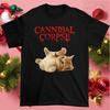 Cat Cannibal Corpse T-Shirt 100% Cotton