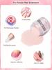 Transnationales Nail Art Kristallpulver-Set für 3D-Styling, Strassstein-Haftung und Nagelverlängerung.