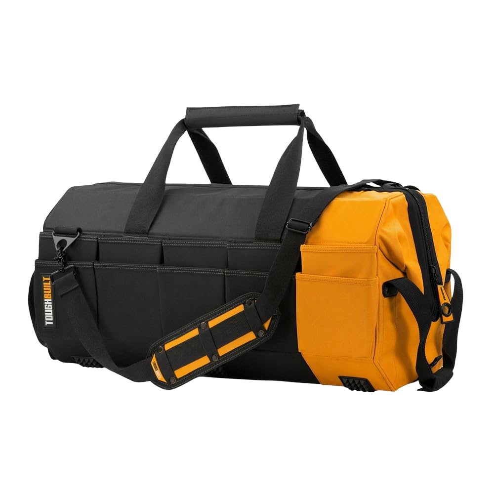 Toughbuilt Tou-60-16 16" Massive Mouth Bag, Black/Yellow - Image 2