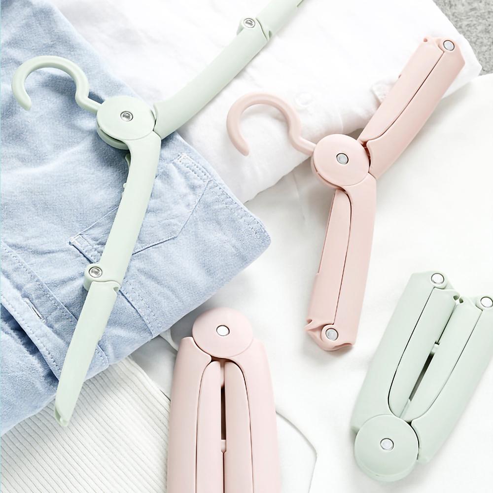 1PCS Travel Folding Clothes Rack
