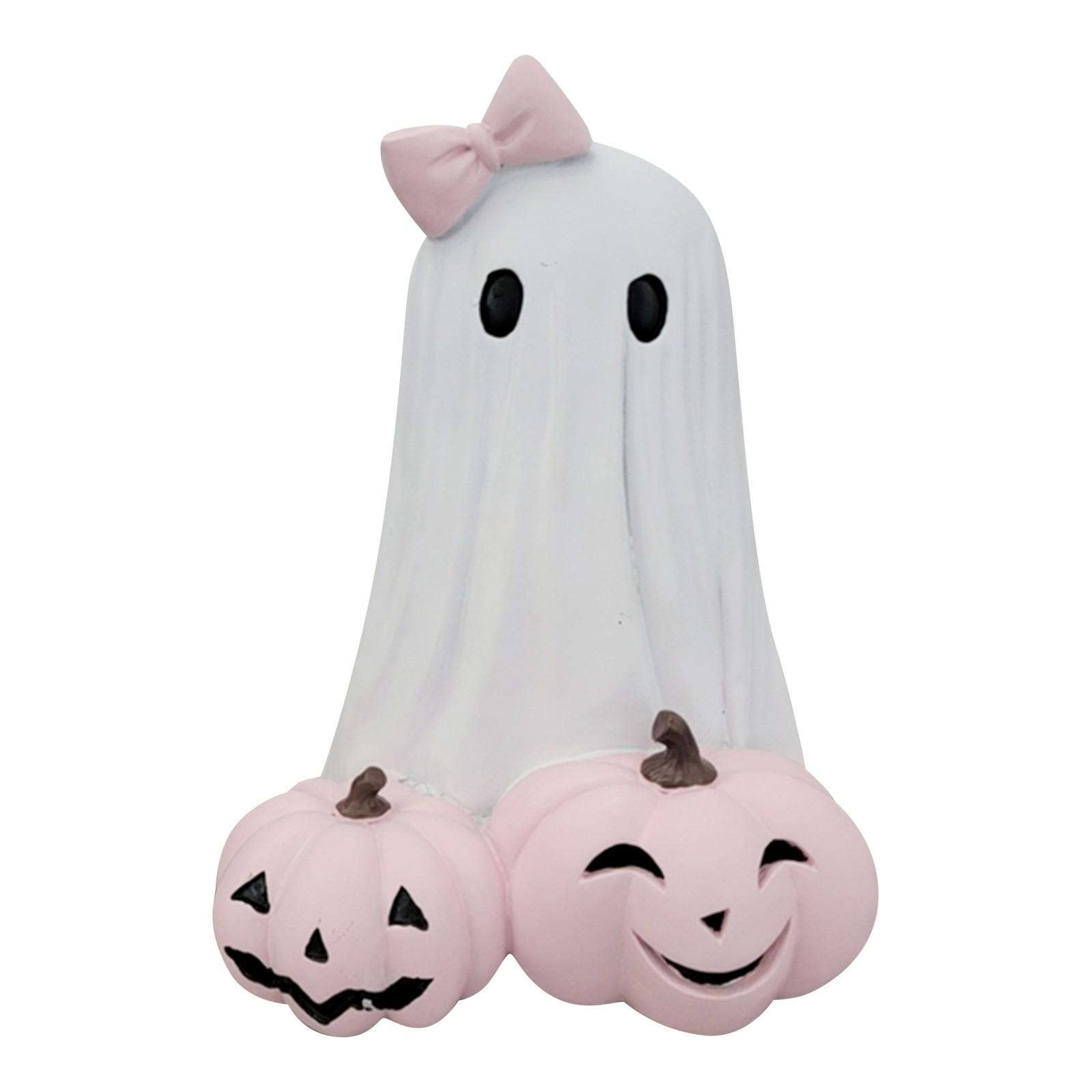 

Cute Statue, Glowing Halloween With Pumpkin - Decorative Statue For Bookshelf, Patio, Bedroom, One Size