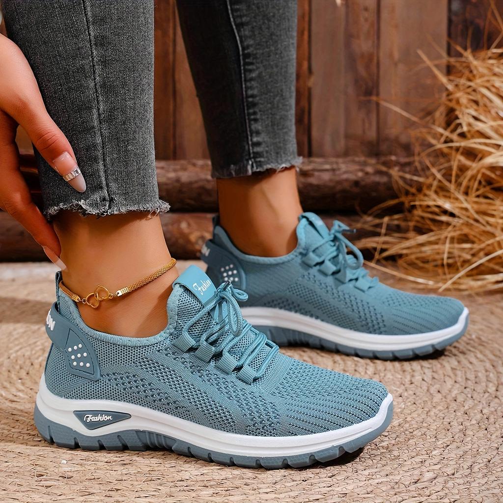 Summer Fashionable Sneakers with Breathable Mesh, Slip-Resistant And Durable Sole, Lightweight And Versatile Casual Shoes, Women Shoes