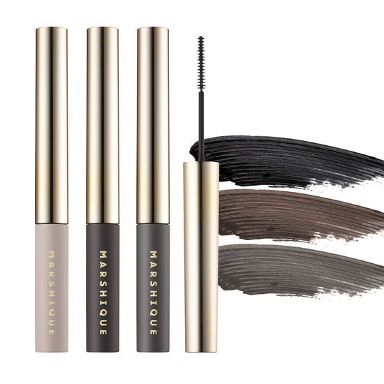 MARSHIQUE Enriched Eyelash Nutrient Intense 3 Colors (Black/Brown/Ash)
