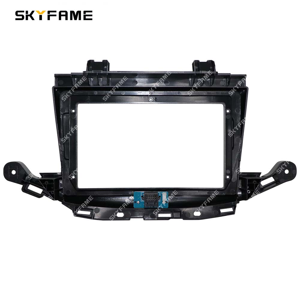 SKYFAME Car Frame Fascia Adapter Decoder Android Radio Dash Fitting Panel Kit For Buick Verano GS Opel Astra K Crossland