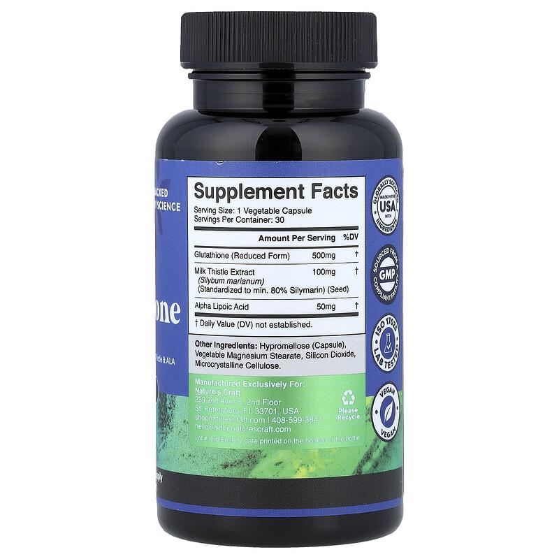 Glutathione, 30 Capsules