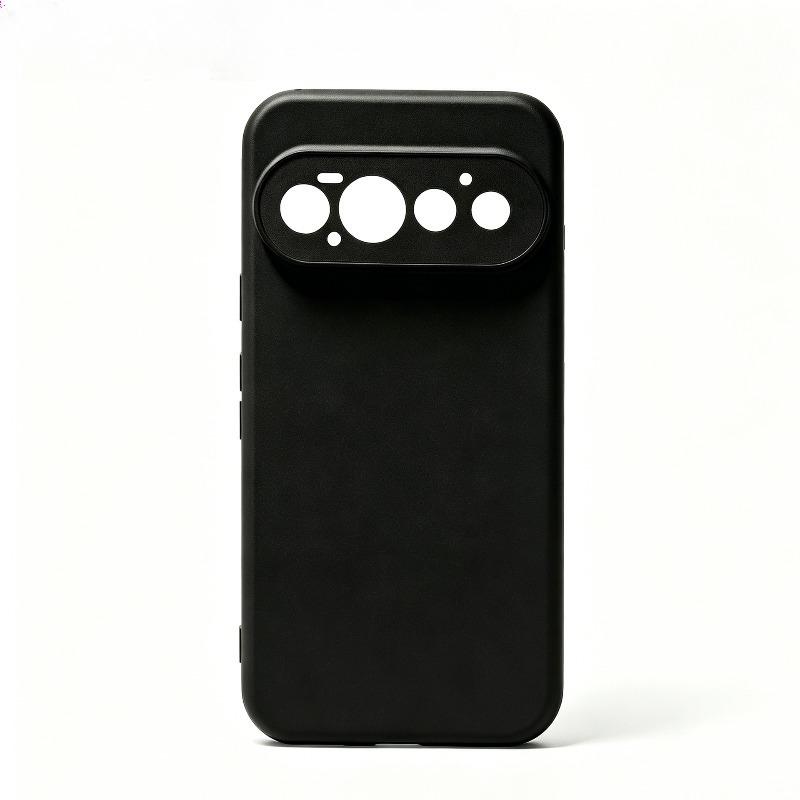 Per Google Pixel 11 Pro XL Custodia Morbida in TPU per Google Pixel11 Pixel11ProXL Cover Posteriore Nera Opaca Satinata Guscio in Silicone