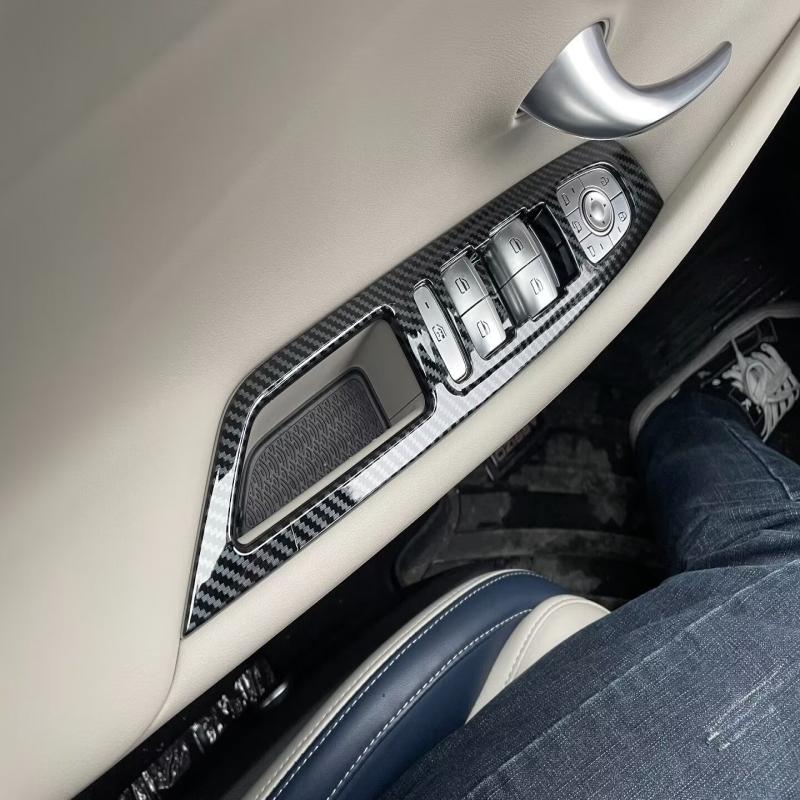 LHD For Chery Arrizo 8 2024 Interior Accessoire Window Rise Switch Steering Wheel Cover Gear Shift Panle AC Vent Cover