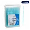 Double Head High End Fruit Stick 200 Pieces Disposable Family Box Packed Creative Toothpick Personality Portable Ultra Fine Pick