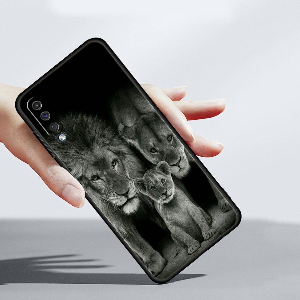 Lion Alpha Male Cub Phone Case For Samsung Galaxy A56 A36 A26 A34 A17 A16 A06 A14 A12 A54 A72 A24 A22 A20e A52 A50 A40 A32 Cover